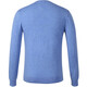 AMURS middle-aged men's business casual V-neck sweater worsted pure wool sweater QW08 turquoise blue 50B (145~155Jin Jin equals 0.5 kg to wear)