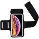 Huawei men's and women's outdoor sports arm sleeves fitness equipment Apple Huawei universal mobile phone case wrist bag anti-sweat classic black large size universal