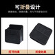 Juhui Car Interior Supplies Car Seat Back Storage Box Storage Hanging Bag Seat Back Storage Bag Multifunctional Large Organizing Box Square Mouth - Pure Black Leather Classic Model