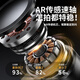 AR Smart seguimiento móvil estabilizador de gimbal selfie stick trípode anti-shake vlog shoting fotography artefacto de video en vivo de videos en vivo 360 grados rotación [modelo estándar] ar inteligente anti-shake segundo un solo clic para cambiar de pantallas horizontales y verticales