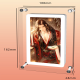 Hengcheng Amber's exquisite animation 5-inch high-definition acrylic digital photo frame electronic picture frame holiday gift