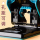 KW-Trio (KW-Trio) 9302 Arbeitsparende Zwei-Loch-Stanzmaschine Office Heavy Duty Labour Spaving Bohring Machine kann ersetzt und 70 Seiten hellblau gestürzt werden