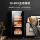 CIGARLONG Cigarron 35C cigar cabinet temperature control and moisturizing electronic household small red wine cabinet cedar wood cabinet 35C full cigar style temperature control and moisturizing 35L