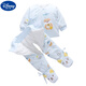Disney nouveau-né des vêtements pour bébé 0-2 mois 3 printemps 6 vêtements de coton emballent l'automne épais d'hiver et l'hiver Baby Split Set [doux et gluant moyen et épais] H826 Pink Taille 52: 0-3 mois bébé