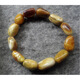 Qianjun beeswax bracelet 14.25g 11MM or so flower wax Russian material picture color