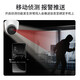 Hikvision surveillance camera 2K high-definition infrared night vision indoor and outdoor household POE network camera half-sphere home outdoor probe mobile phone remote monitor security equipment 2 million infrared POE version IPC-T12HV3-IA 2.8MM focal length
