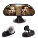 IZTOSS car baby rearview mirror safety seat reflective viewing mirror children's rearview mirror mini auxiliary mirror rearview basket mirror