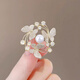 VISIT sense niche butterfly brooch niche versatile temperament anti-exposure suit birthday gift vip240#