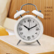Luxchic personalized electronic creative alarm clock with night light high-quality 4-inch silent small alarm clock double bell student fashion alarm clock cartoon alarm clock
