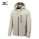 Mizuno MIZUNO Outdoor Jacket Men's Spring and Autumn Solid Color Versatile Windproof Jacket Soft Shell Jacket for Men