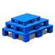Real plastic pallet moisture-proof board warehouse pad forklift pallet pallet pallet shelf cold storage floor stacking pallet 120*80*14 nine feet