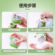 QiOh pet dog bath brush silicone bath brush special cleaning massage comb cat bath artifact dog supplies pet bath brush-green