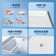 Polar Bear (BEIJIXIONG) dual-temperature freezer household small double-box freezer refrigeration and freezing dual-purpose cabinet double-door commercial large-capacity horizontal refrigerator energy-saving double-door dual-temperature 211 liters first-class energy efficiency nationwide joint warranty 211L