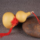 Open gourd pendant wine gourd natural wine bottle fine gourd wood gourd ornament Feng shui cork 12-13 cm