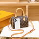 Beinni 2023 New Boston Pillow Bag, Oldshassed Fashion Retro Bag, Women's Tandbag, One-Hourper estampado de cuerpo cruzado, color de café