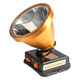 Shantuo (shantuo) Shantuo Charlete fuerte Carga de luz fuerte Súper brillante LED LED LEDIO LITIO Mina Lámpara Montada de largo alcance de largo alcance 9000 metros Noche de pesca Noche 3055 Luz amarilla/9900W+ Pequeña linterna