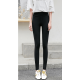 Youyan (YOUYAN) outer leggings for women in spring, autumn and winter, small feet, high waist, plus velvet, tight-fitting, slimming, black pencil pants, slim black breasted, 922 models [spring and autumn models] M90-100Jin [Jin equals 0.5 kg]