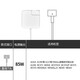 HAOYOUQI Cargador para computadora portátil Apple Macbook Air Pro Adaptador de corriente 45W/60W/85W/96W Accesorios Cable/Cabezal de Carga rápida Tipo C Se Adapta al Modelo Actualizado Tipo T Original 85W Recto A1398/A1424