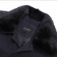 Xiyu Hanyang 100% fur one-piece nikon rex rabbit liner jacket for middle-aged and elderly men autumn and winter coat fur rex rabbit fur collar 170/L