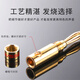 AVSSZ high-end pure copper gold-plated banana plug HIFI speaker speaker wire terminal accessories audio solder-free power amplifier binding post fever audio-visual plug-in AFXJ-BW-2 gold-plated speaker banana head-red