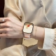 2023 new iwatch smart watch female lover gift Bluetooth call message reminder blood pressure measurement heart rate blood oxygen monitoring Hipto Huaqiangbei S8 sports watch pink [heart rate and blood pressure multi-sport mode]