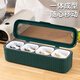 Xingfang seasoning box seasoning box seasoning bottle household seasoning jar seasoning jar set salt jar four-grid seasoning jar with spoon