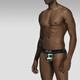 Summer new men's underwear camouflage convex sexy thong mesh T-pants breathable
