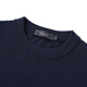 YOUNGOR Sweater Men's Autumn and Winter Young Men's Sweater Round Neck Sweater Wool Blended Sweater 2 Colors Navy VYHR619969FYA L 105c