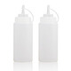 All-purpose baking sauce pot 450ml 2-pack 160z squeeze sauce bottle salad dressing squeeze bottle condiment bottle oil pot soy sauce vinegar pot