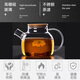 Large capacity upgraded thickened Four Seasons teapot kettle high borosilicate glass electric cooling kettle Four Seasons teapot 1000ml