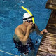 Kun Linyi Swimming Snorkel Snorkel Freestyle Accessories Swimming Training Practice Breathing Device Random Colors Device Breathing