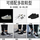 HKNS is suitable for Adidas Nike ni ke An Tawansi Li Ning Qiao Dan AJ black and white shoelaces white丨double layer 140cm丨recommended 7 pairs of holes