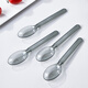 Youao disposable spoons 50 pieces individually packed thickened spoons plastic table spoons dessert spoons takeaway packaged spoons wholesale