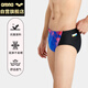 Arena men's briefs printed fashion anti-embarrassment professional training fitness quick-drying sports swimming trunks 5022