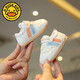 
G.DUCKKIDS Spring and Autumn 0-1 year old baby soft sole toddler shoes children's breathable mesh shoes 3-6-10 months infant and children's shoes A66 orange 14 inner length 11.0cm