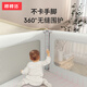Bangbang pig bed fence baby anti-fall protective fence baffle anti-falling bed embedded bed nail-free 3 sides 1.8*2*2 meters