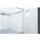 
LG655L double door refrigerator, perspective window, multi-dimensional wind curtain, dual-wind system, air-cooled frost-free frequency conversion, large-capacity refrigerator, Xinghe Silver S653MPY33D