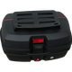 Garderui Trunk Trunk Trunk Motorcycle Hail Box Box Box Box Extra Girt Trunk Coldened Scooter 698 Black 45L