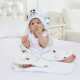 Disney Baby (DisneyBaby) baby quilt spring and autumn newborn anti-shock gauze wrap swaddle newborn comfort delivery room bag single cotton bath towel 90*90cm Mickey blue