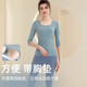 Shuangxiu yoga clothing top for women 2025 new high-end professional fashion sexy slimming Pilates sports fitness suit mint blue top XL (120-135Jin Jin equals 0.5kg)