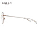 
BOLON Tyrannosaurus glasses myopia glasses frame polygonal large frame retro casual optical frame for men and women BJ6173 B93 Rose gold-transparent frame [+0 yuan] with anti-blue light lens 0 degrees