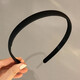 Men's hairbands invisible face wash hairpins boys sports hairbands 2025 new trendy internet celebrity hairbands 07 black matte hairbands