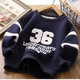 
Disney boy sweatshirt spring and autumn round neck children's base shirt 2024 new fashionable medium-sized children's long-sleeved boy top trendy green 36 sweatshirt (single) 130 Recommended 120-130cm