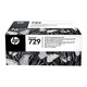 HP (HP) 728 Cartucho de tinta original 300 ml (para cartucho de tinta de la máquina T830/T730) 729 Pinthead (F9J81A)