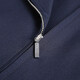 Hongdu summer clothing middle-aged men's jacket for work formal wear without lining business professional wool jacket men's hidden blue JT6093-1 S (165/84A)