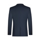 SEVEN easy-to-wear suit men's spring and summer business dark blue suit two-piece set with wool 1JC704 dark blue 46 A