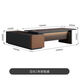 Boss desk modern and simple president desk manager desk office furniture light luxury executive desk executive desk total length 2.0 meters desk (socket wire box)