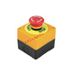 Elevator freight elevator safety STOP emergency stop button switch box with protective cover rainproof emergency stop three-position start emergency stop switch combination set