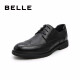 Belle/BELLE cow leather men's business formal leather shoes 33028AM0 black 38