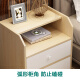 Mansfield (MSFE) bedside table bedroom storage cabinet bedside small cabinet double drawer